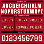 Custom Tampa Bay Personalized Authentic Football Jersey FBJ02-E0607-25