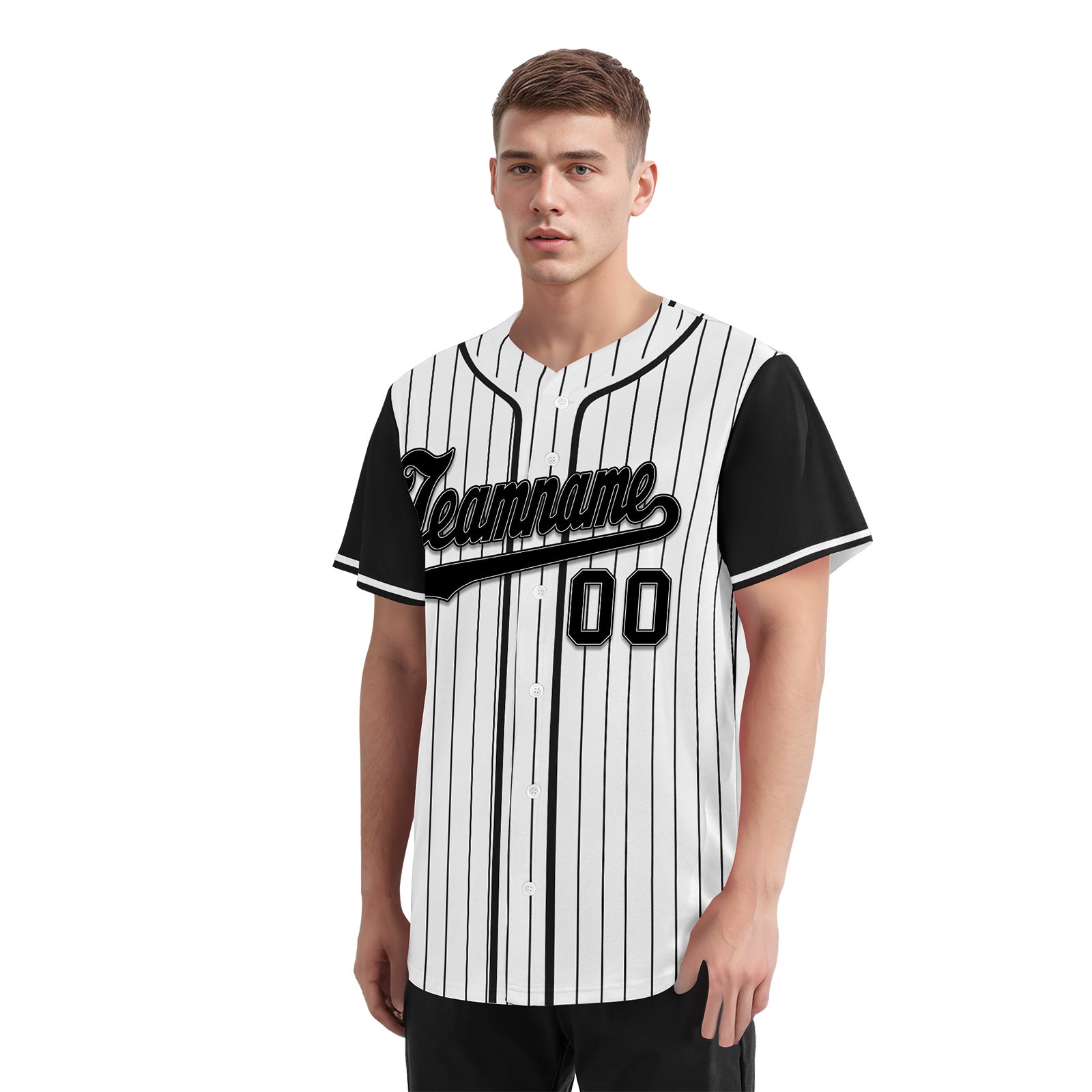Custom Vintage Personalized Authentic Baseball Jersey BSBJ01-E025021-2
