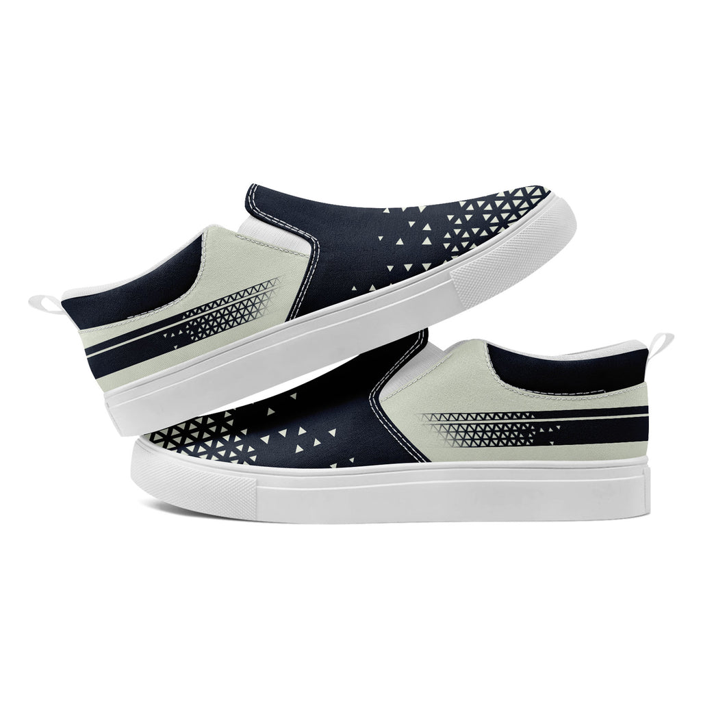 Custom Canvas Sneakers Personalized Slip On Shoes FN071-E023042-8