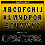 Custom Yellow Black Fade Fashion Personalized Authentic Baseball Jersey UN002-bd0b007b-c