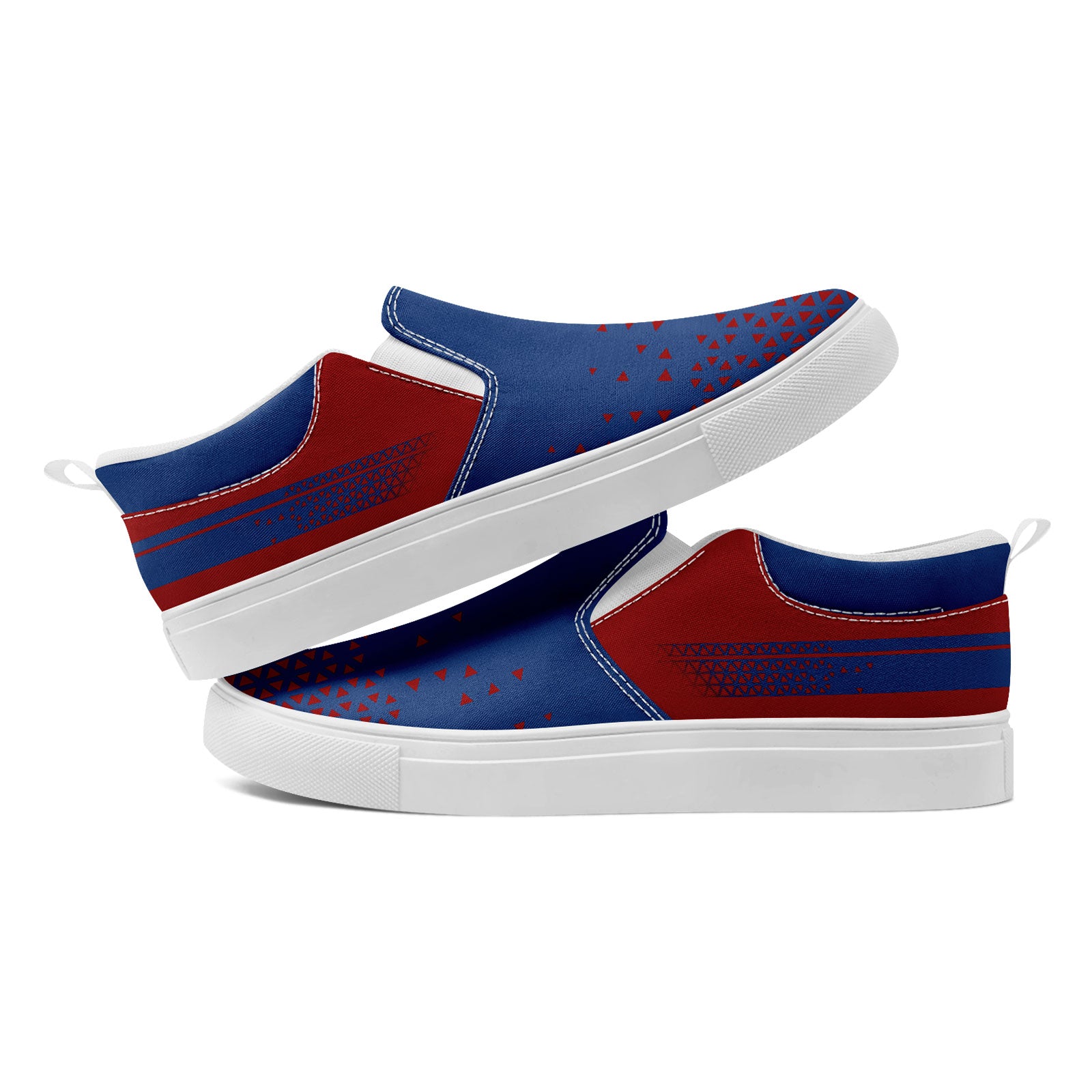 Custom Canvas Sneakers Personalized Slip On Shoes FN071-E023042-3