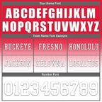 Custom Red White Kansas City Personalized Authentic Football Jersey FBJ02-D020249-18