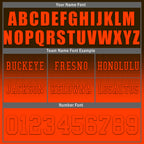 Custom Brown Orange Cleveland Football Jersey and Hat Combo Offer Personalized Combo ZH-D020326-8