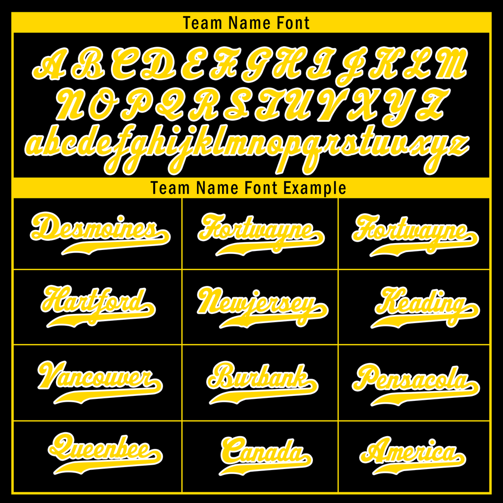 Custom Black Yellow Raglan Sleeves Personalized Authentic Baseball Jersey BSBJ01-D017171