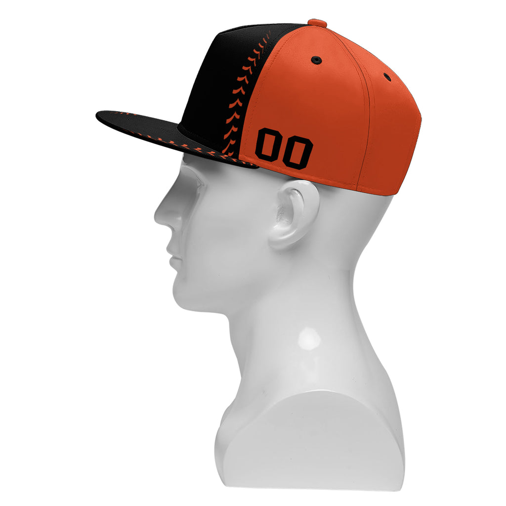 Custom Sport Design Hat Stitched Adjustable Snapback Personalized Baseball Cap PR067B-bd0b00d9-b0
