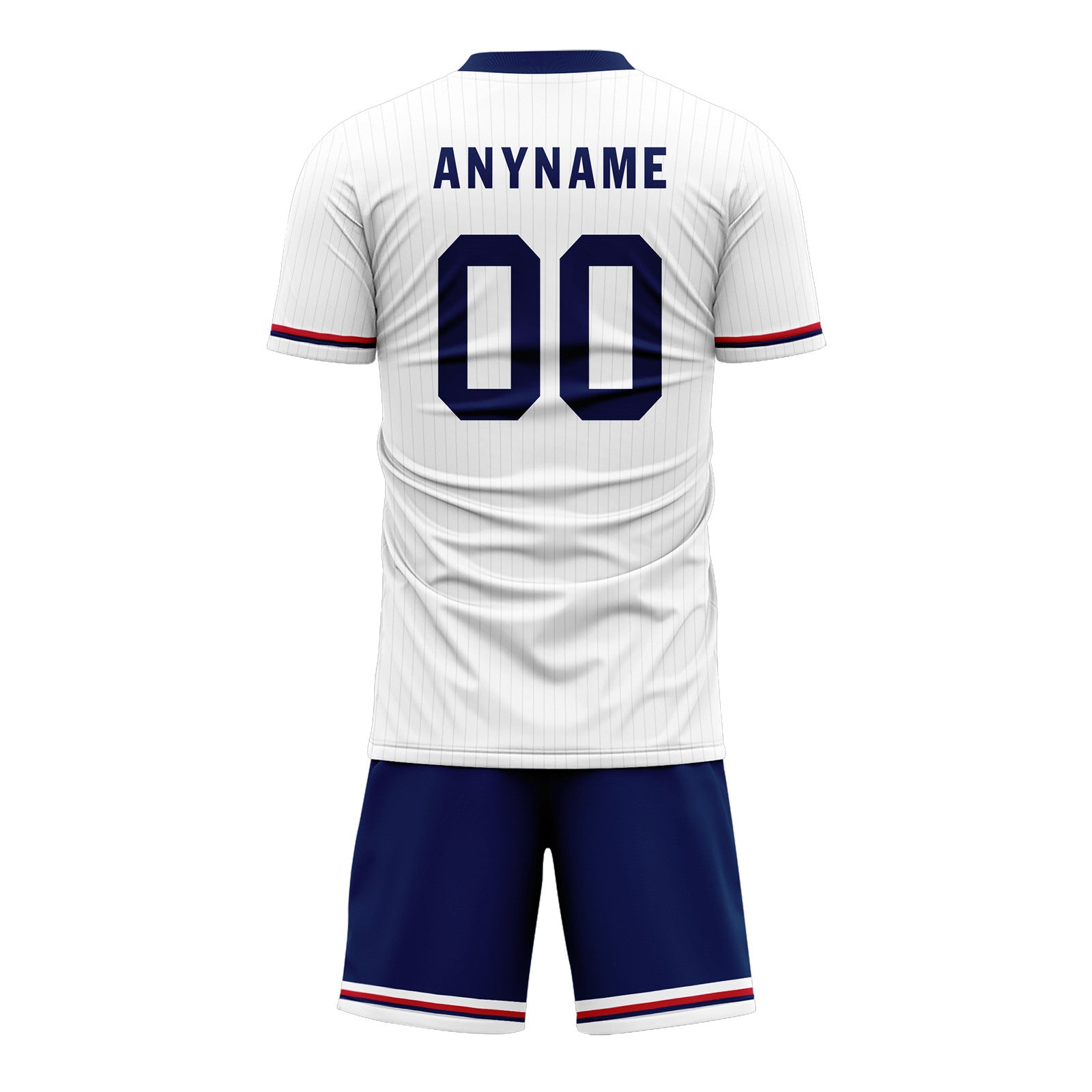 Custom England White Blue Soccer Sets Jersey Personalized SCJ101-D06144