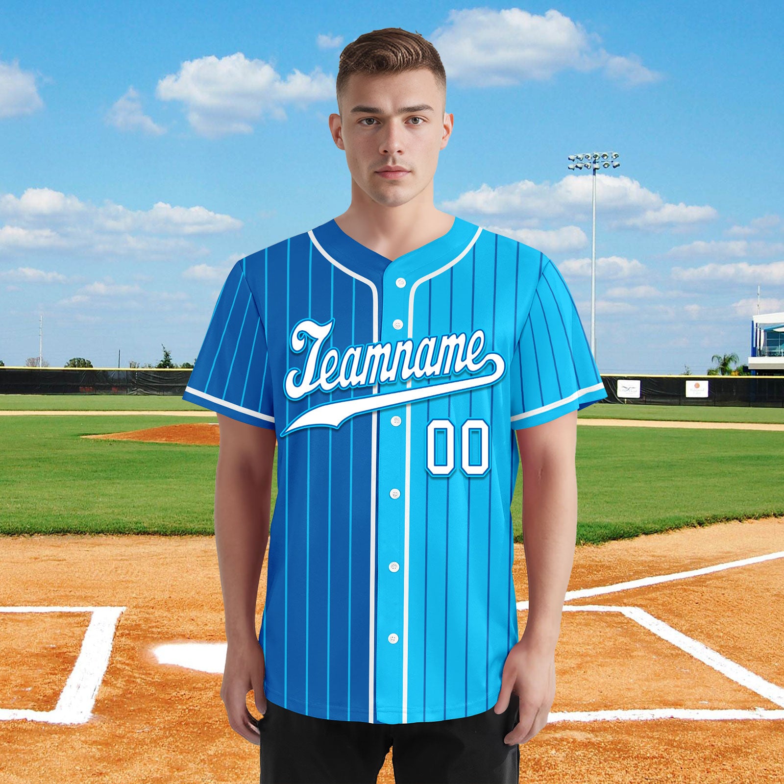Custom Stripe Fashion Personalized Authentic Baseball Jersey BSBJ01-E06043-14