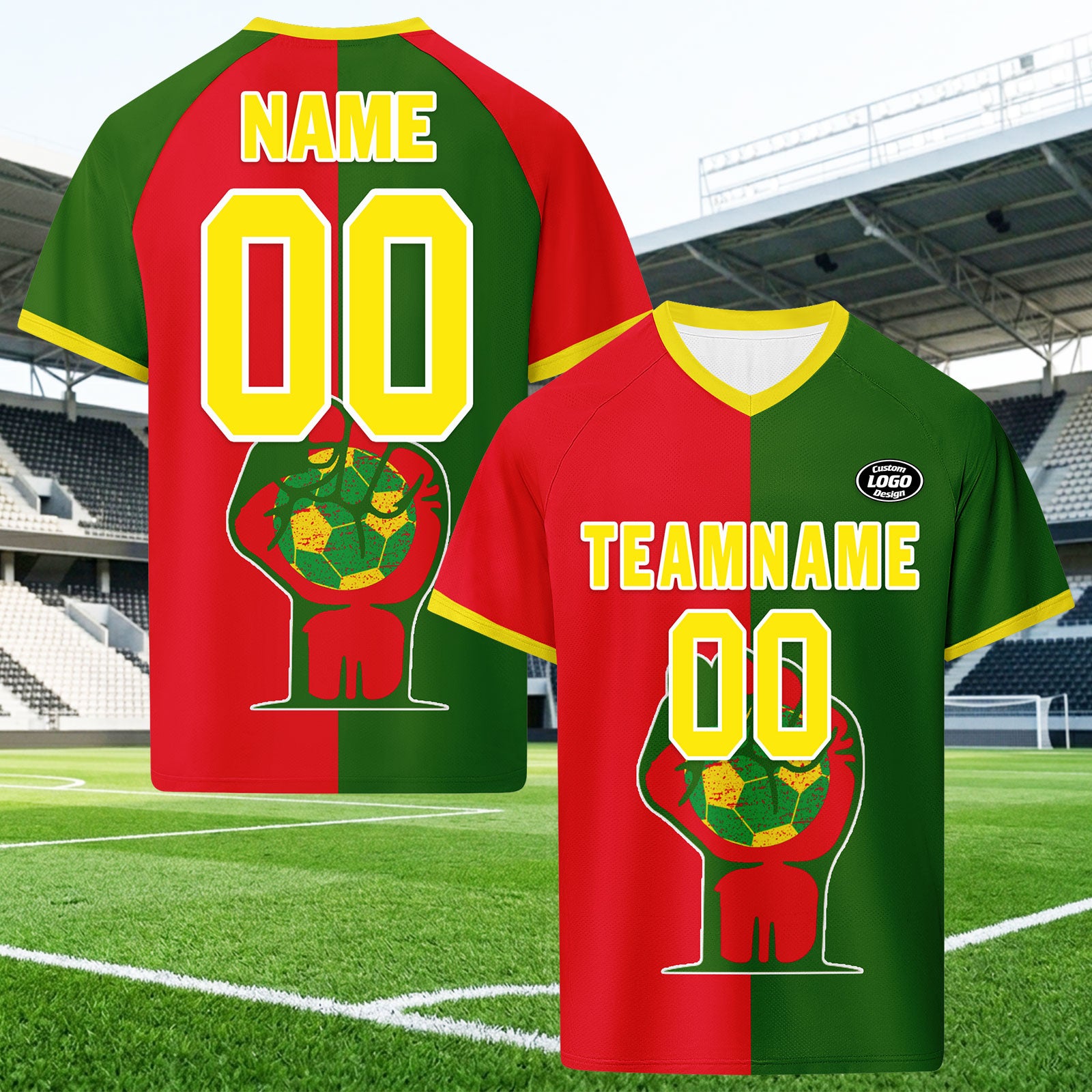 Custom Portugal 2026 World Cup Football Shirt Customized Soccer Jersey for Fans Add Your Name & Number FZ190-F028094-2