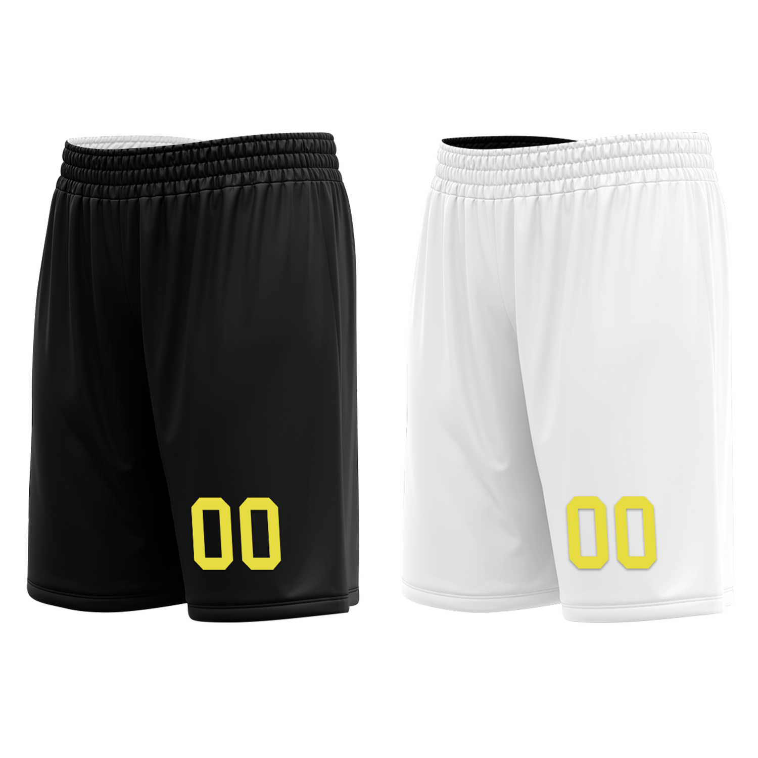 Custom Black White Classic Style Reversible Basketball Uniform Personalized Ordinary BBJR-D017048