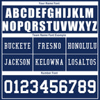 Custom Blue Black Indianapolis Personalized Authentic Football Jersey FBJ02-D025033-16