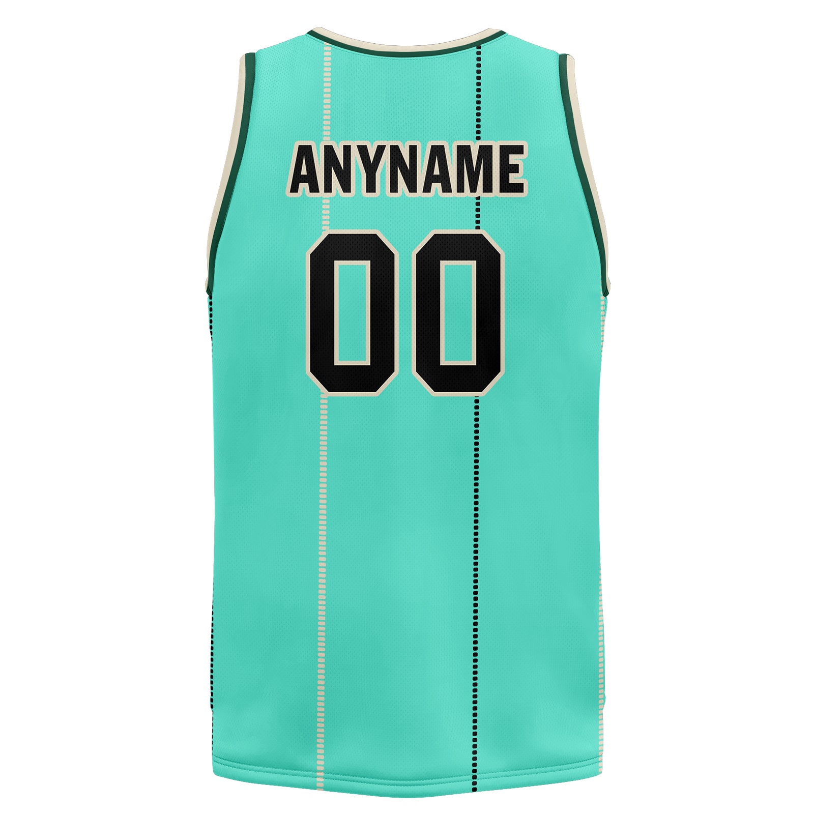Custom Mint Green Black City Edition Personalized Sports Uniform Authentic Basketball Jersey BBJ01-D06101-4