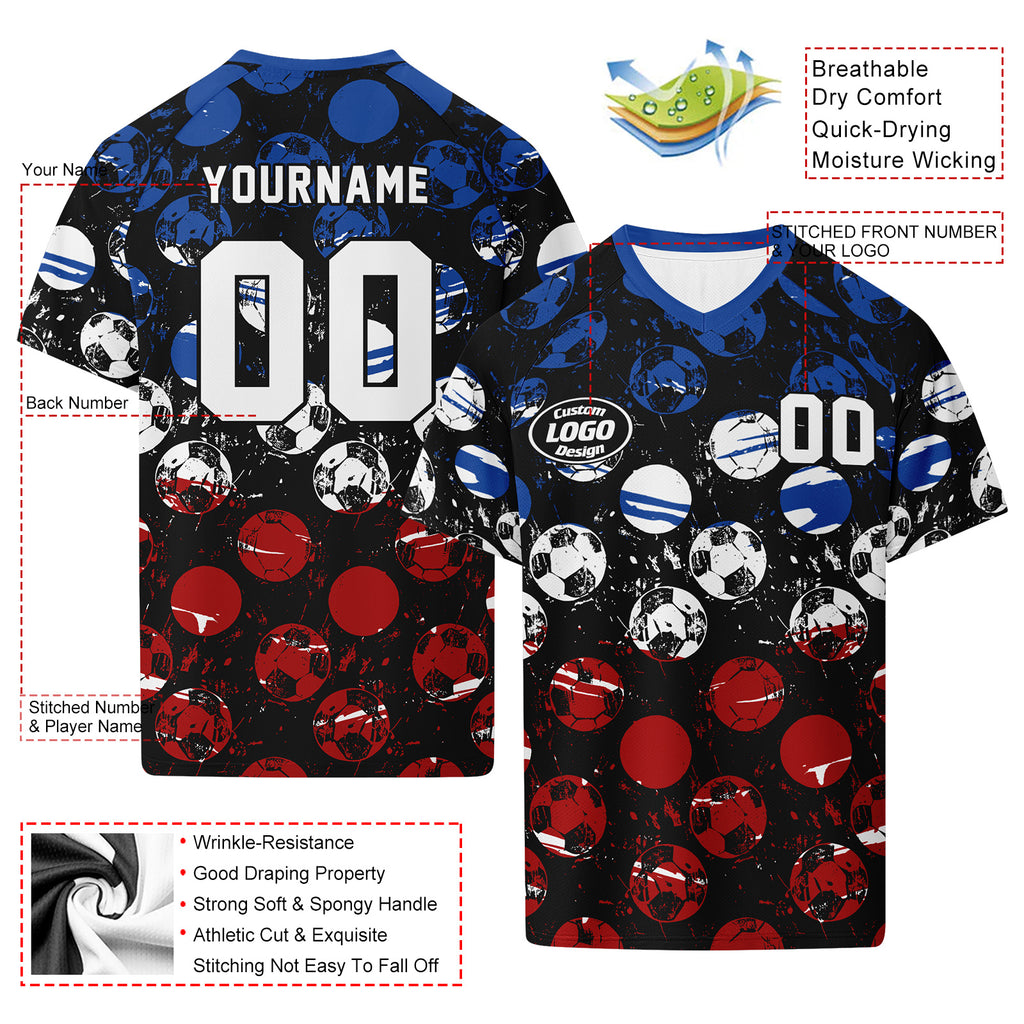 Custom France 2026 World Cup Football Shirt Customized Soccer Jersey for Fans Add Your Name & Number FZ190-F023107-17