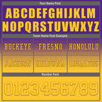 Custom Purple Yellow Minnesota Football Jersey and Hat Combo Offer Personalized Combo ZH-D020326-17