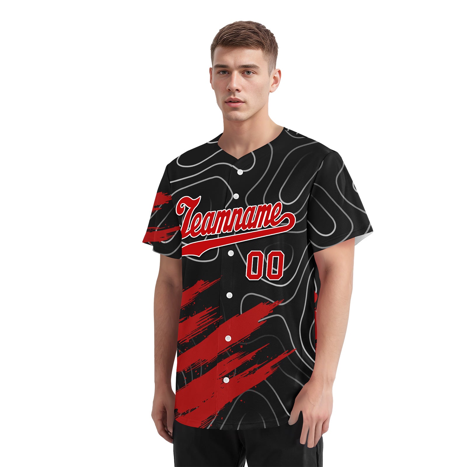 Custom Personalized Authentic Baseball Jersey BSBJ01-E027001