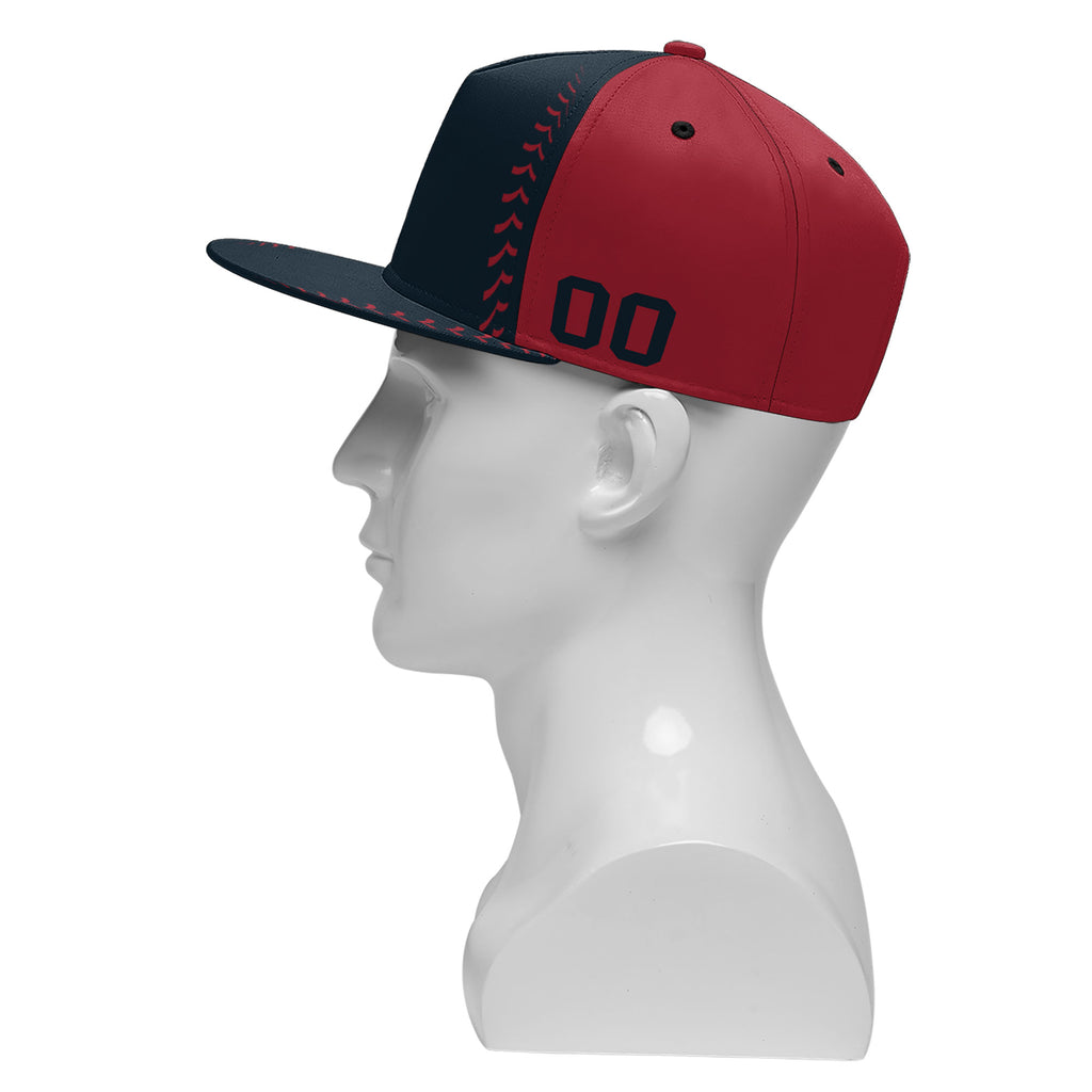 Custom Sport Design Hat Stitched Adjustable Snapback Personalized Baseball Cap PR067B-bd0b00d9-f