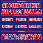 Custom Blue Buffalo Football Jersey and Sports Shoes Combo Offer Personalized Combo ZH-D025008-5