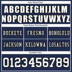 Custom Blue Dallas Personalized Authentic Football Jersey FBJ02-D025033-8