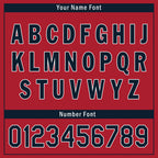 Custom Red Jersey MaxSoul Shoes and Hat Combo Offer Personalized ZH-bd0b00e0-f