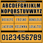 Custom Yellow Pittsburgh Personalized Authentic Football Jersey FBJ02-D020256-18