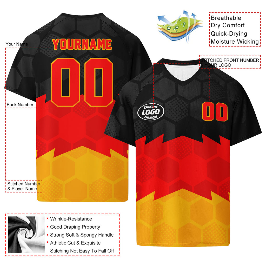 Custom Germany 2026 World Cup Football Shirt Customized Soccer Jersey for Fans Add Your Name & Number FZ190-F027096-1