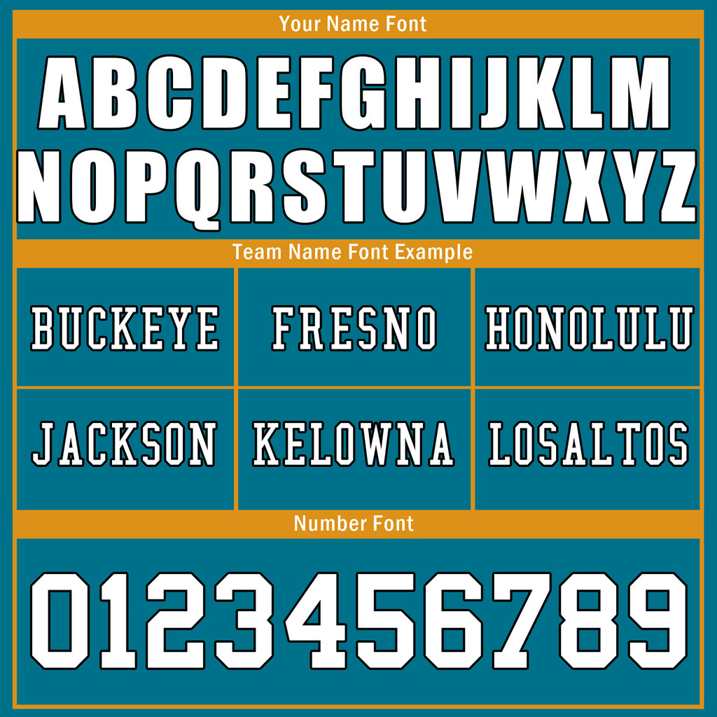 Custom Jacksonville Personalized Authentic Football Jersey FBJ02-E0607-9