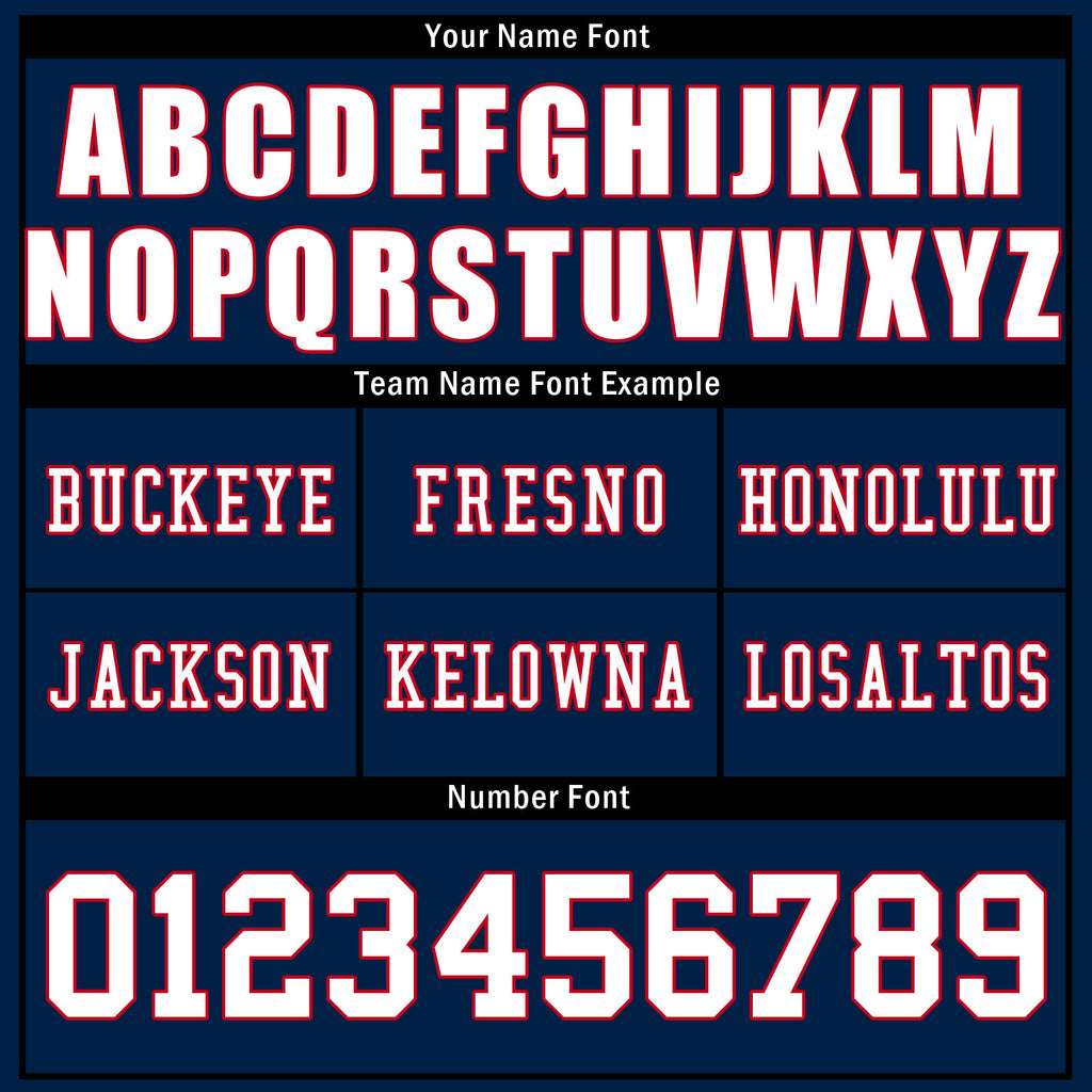 Custom New England Personalized Authentic Football Jersey FBJ02-E0607-3