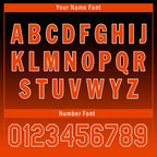 Custom Black Orange Jersey MaxSoul Shoes and Hat Combo Offer Personalized ZH-bd0b007e-a
