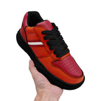 Custom Red Orange Tampa Bay Shoes Personalized Sneaker FN032-D020389-29