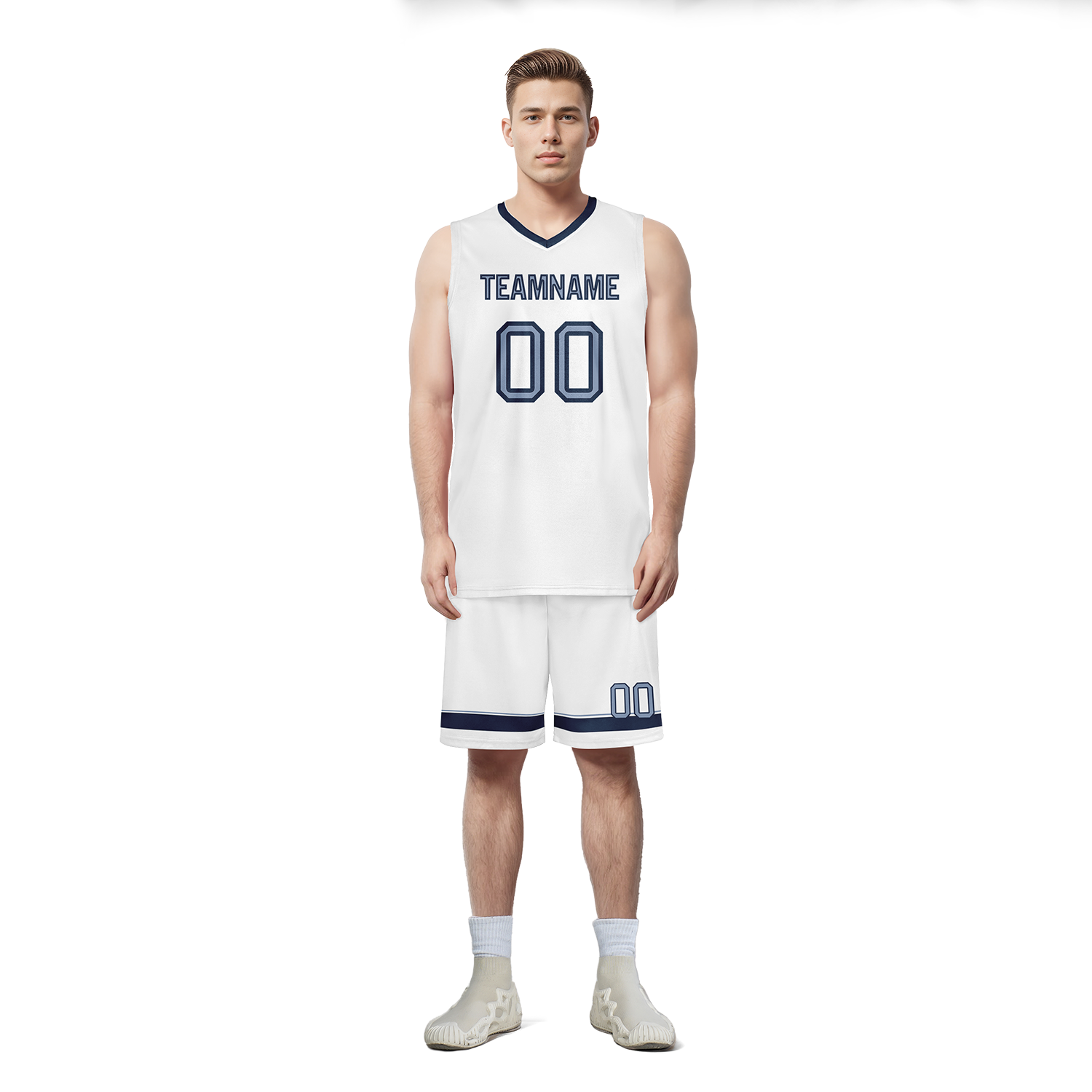 Custom White Classic Style Sports Uniform Basketball Jersey BBJ01-bd0a70dc