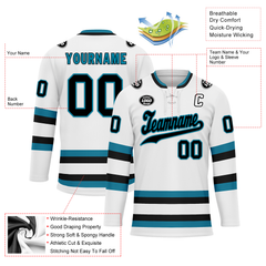 Custom White Personalized Hockey Jersey HCKJ01-D0a70c9