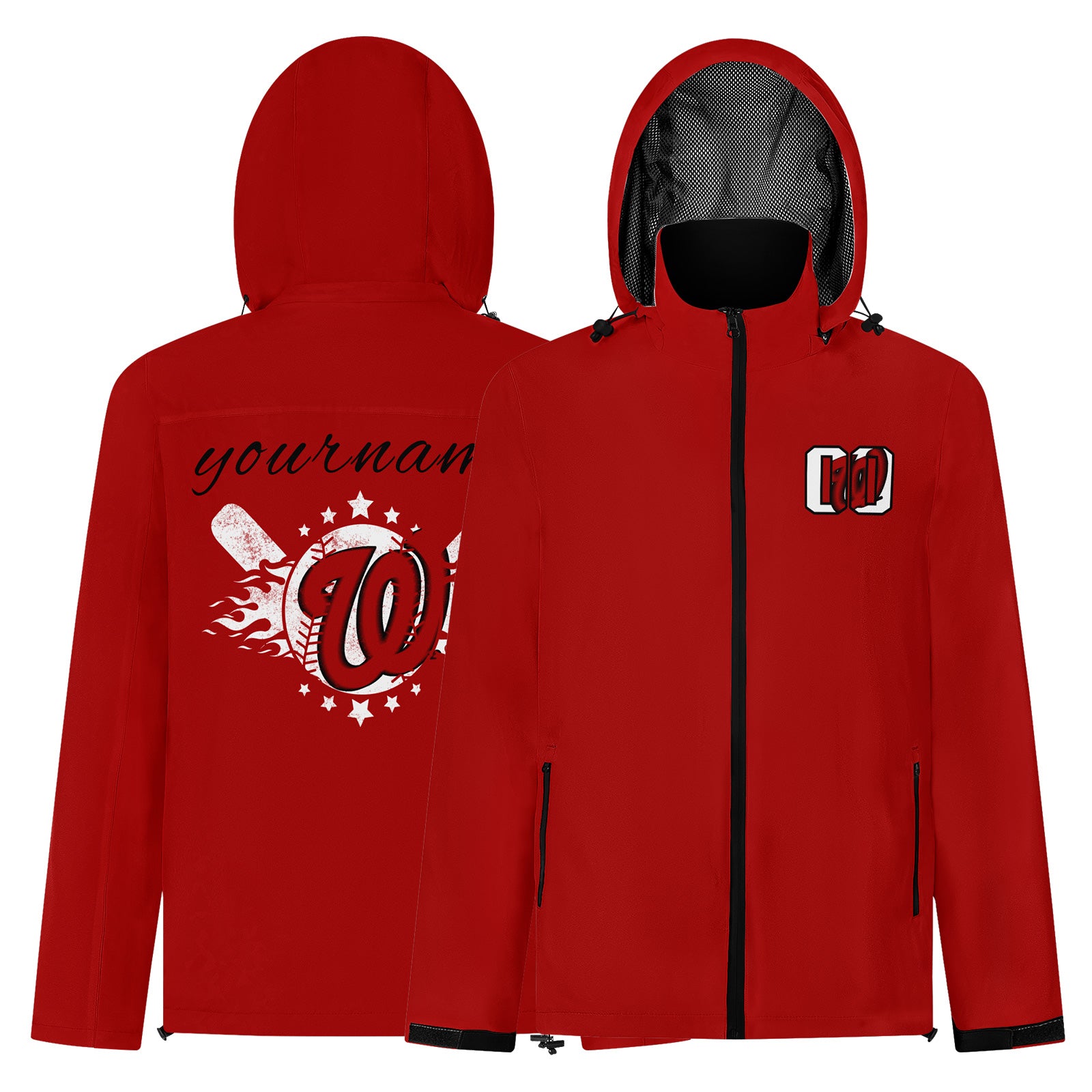 Custom Baseball Outerwear and Hat Combo Offer Personalized Combo ZH-E025020-30