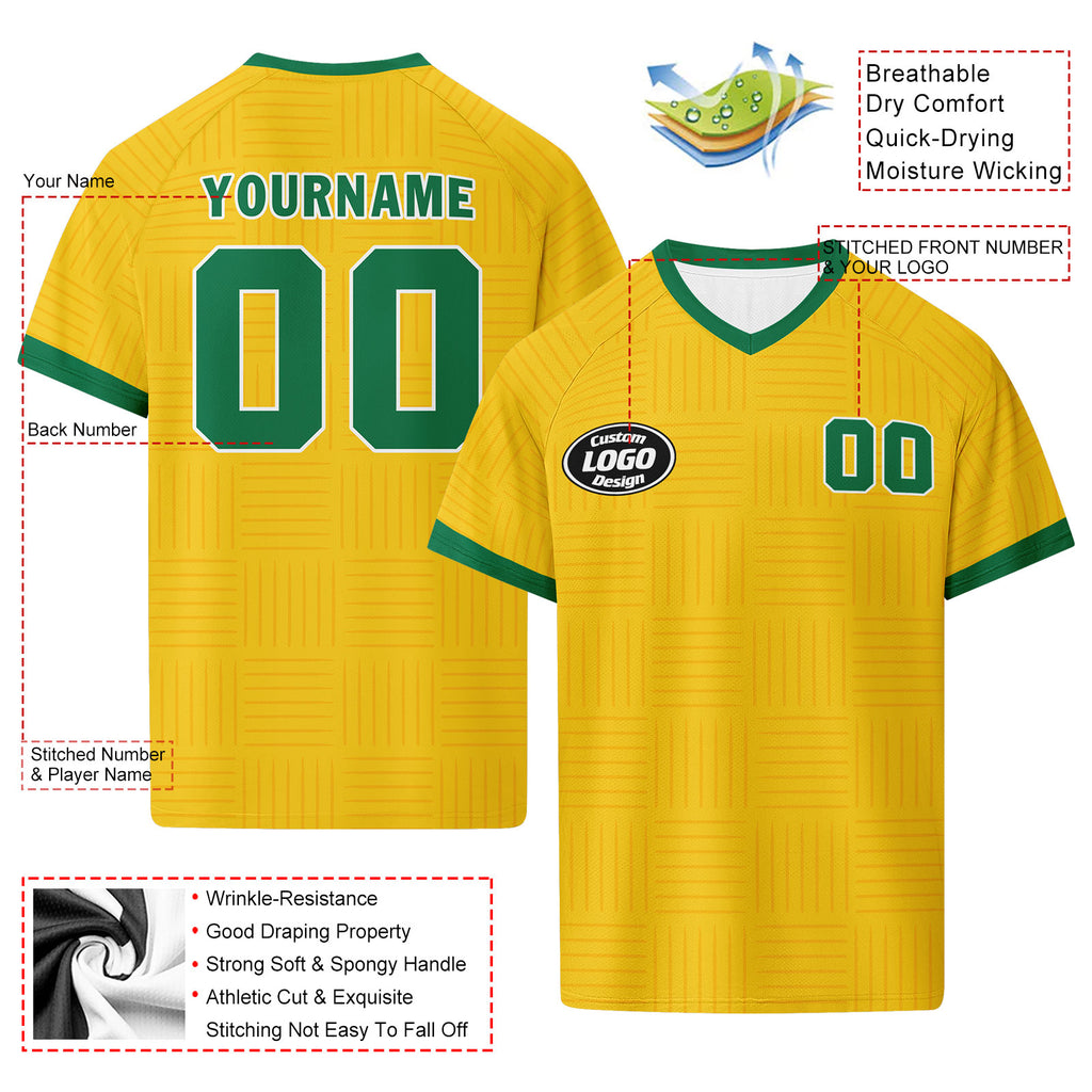 Custom South Africa 2026 World Cup Football Shirt Customized Soccer Jersey for Fans Add Your Name & Number FZ190-F025126-2