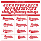 Custom White Red Raglan Sleeves Personalized Authentic Baseball Jersey BSBJ01-D020200-7