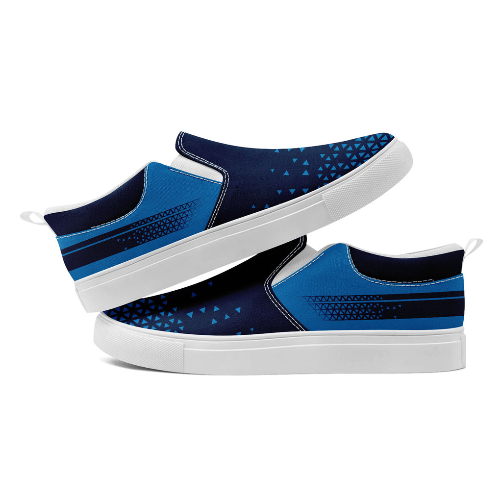 Custom Canvas Sneakers Personalized Slip On Shoes FN071-E023042-1
