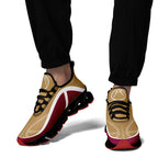 Custom Red Gold Maxsoul Shoes Personalized Sneaker FN003XD-D020391-16