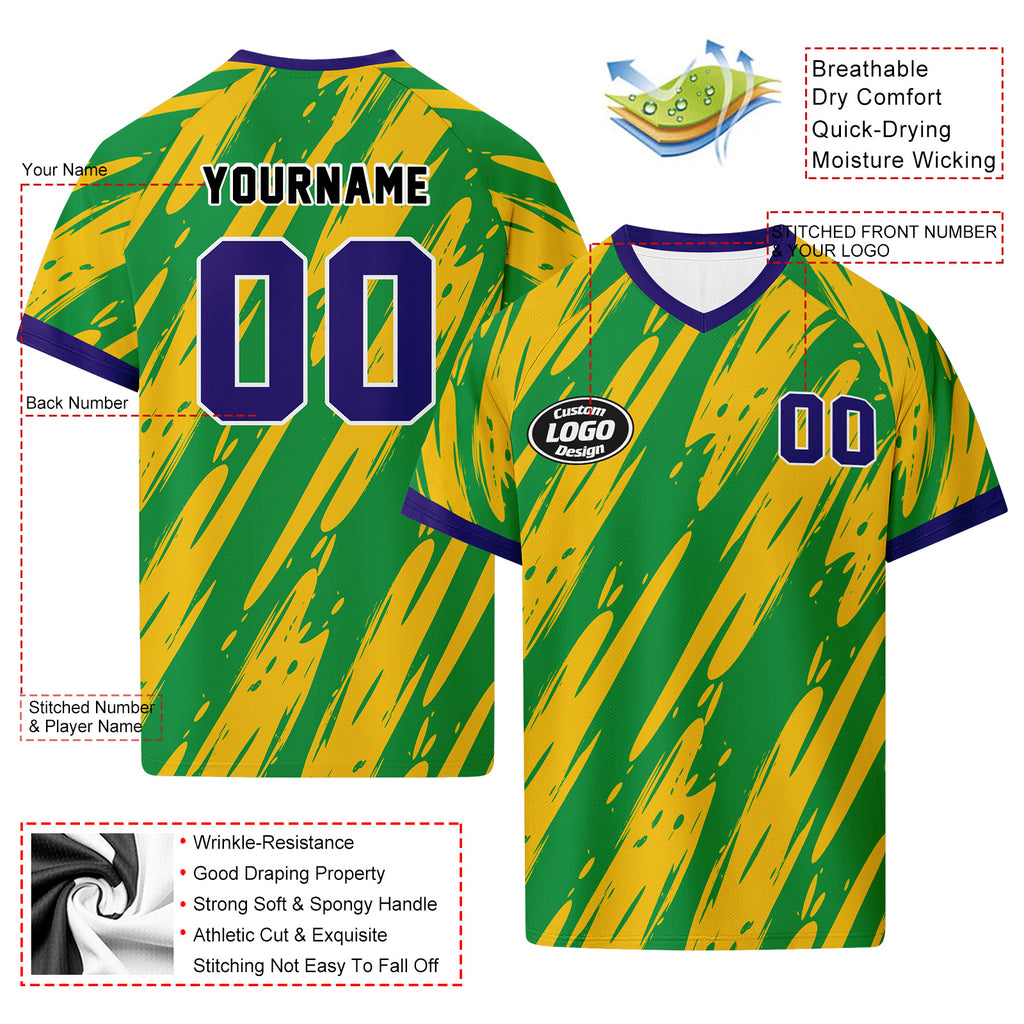 Custom Brazil 2026 World Cup Football Shirt Customized Soccer Jersey for Fans Add Your Name & Number FZ190-F027083-1