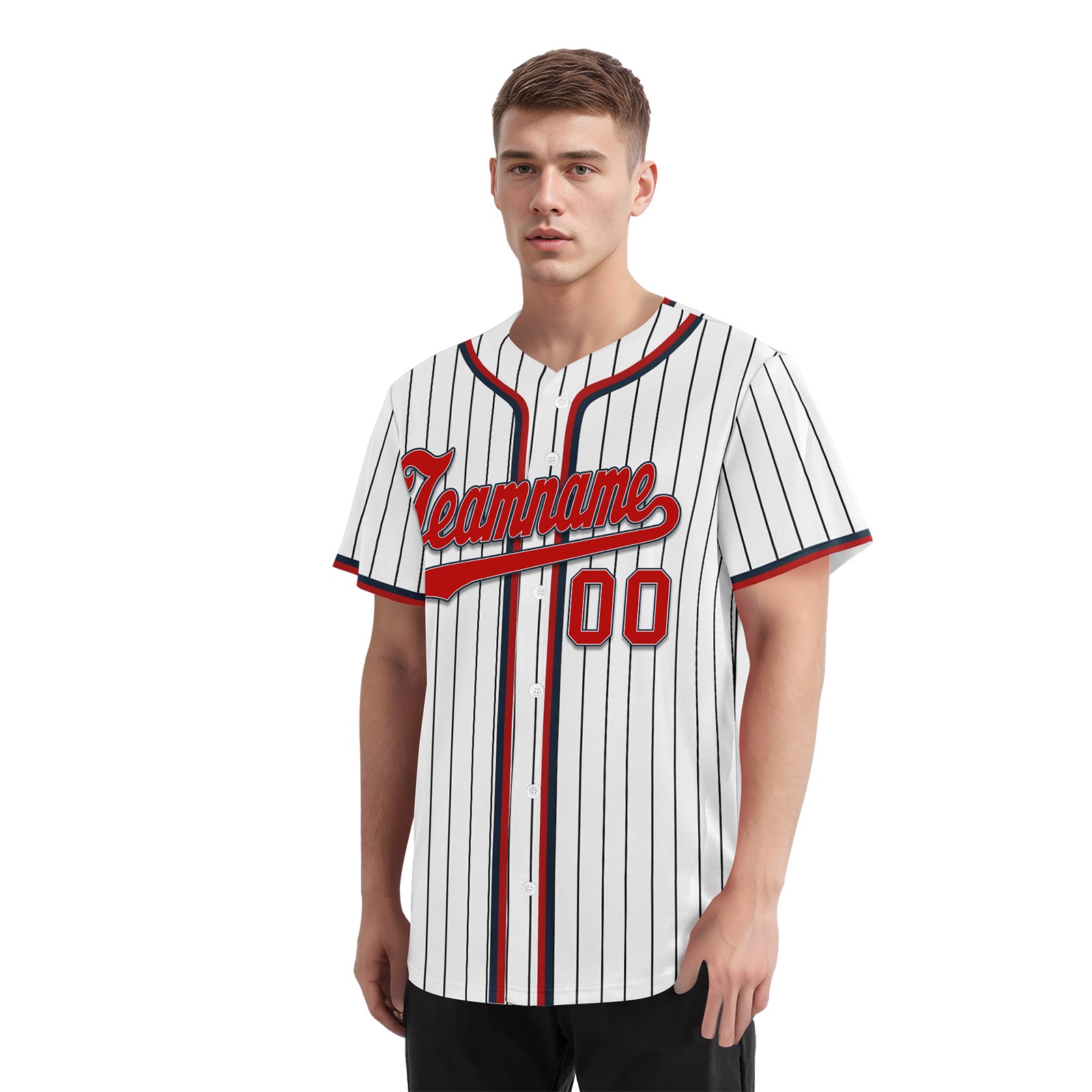 Custom Vintage Personalized Authentic Baseball Jersey BSBJ01-E025021-1