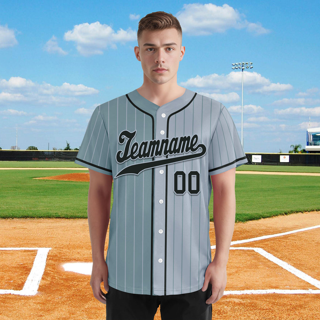 Custom Stripe Fashion Personalized Authentic Baseball Jersey BSBJ01-E06043-20