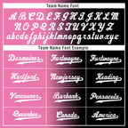Custom Pink Black Gradient Fashion Personalized Authentic Baseball Jersey BSBJ01-D0a7099