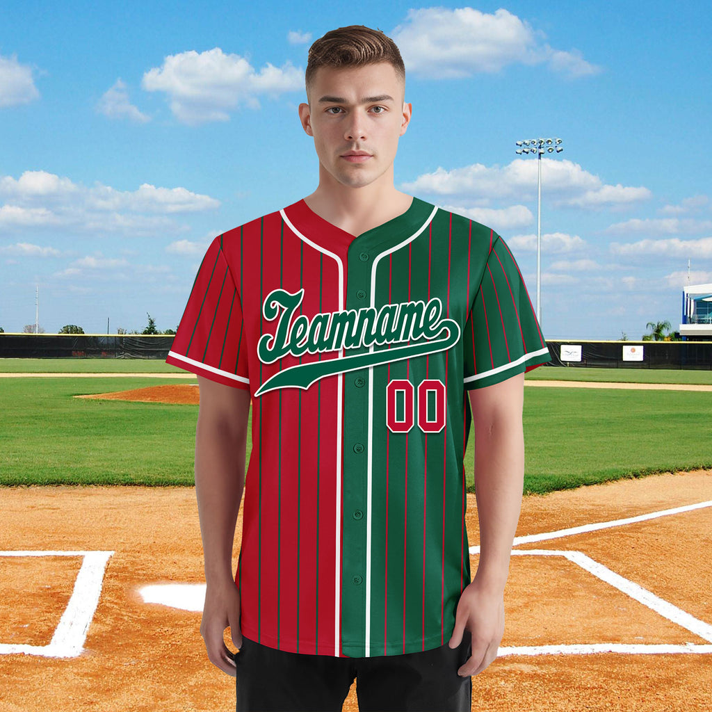 Custom Stripe Fashion Personalized Authentic Baseball Jersey BSBJ01-E06043-15
