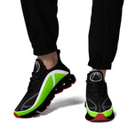 Custom Black Green Maxsoul Shoes Personalized Sneaker FN003XD-D020391-19