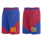 Custom Blue Red Classic Style Reversible Basketball Uniform Personalized Ordinary BBJR-D017029