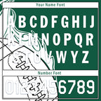 Custom Green White Classic Style Personalized Authentic Baseball Jersey UN002-D0b0a00-b0
