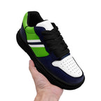 Custom Blue Green Seattle Shoes Personalized Sneaker FN032-D020389-27