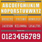 Custom Yellow Red Pittsburgh Football Jersey and Hat Combo Offer Personalized Combo ZH-D020326-30