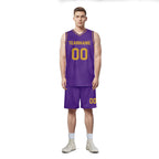 Custom Purple Classic Style Sports Uniform Basketball Jersey BBJ01-D020105-14