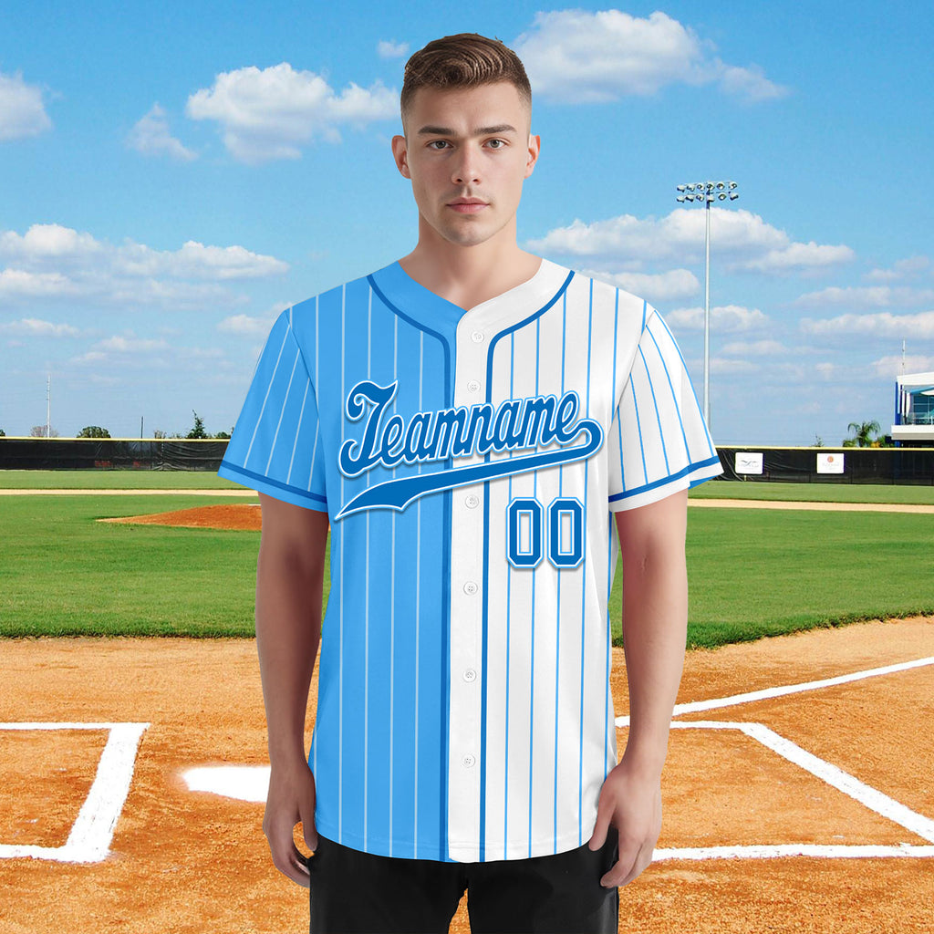 Custom Stripe Fashion Personalized Authentic Baseball Jersey BSBJ01-E06043-2