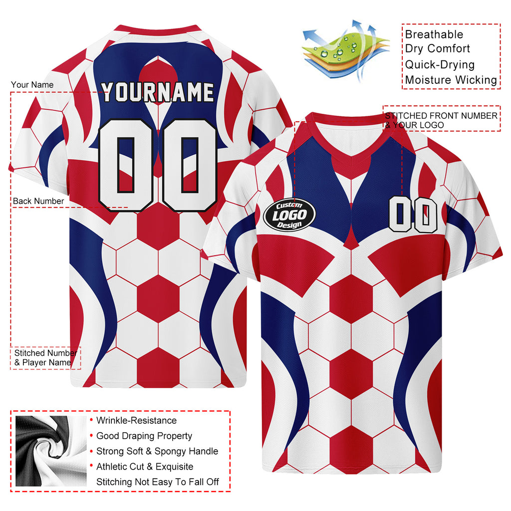 Custom England 2026 World Cup Football Shirt Customized Soccer Jersey for Fans Add Your Name & Number FZ190-F023109-14