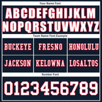 Custom Navy New England Personalized Authentic Football Jersey FBJ02-D020256-20