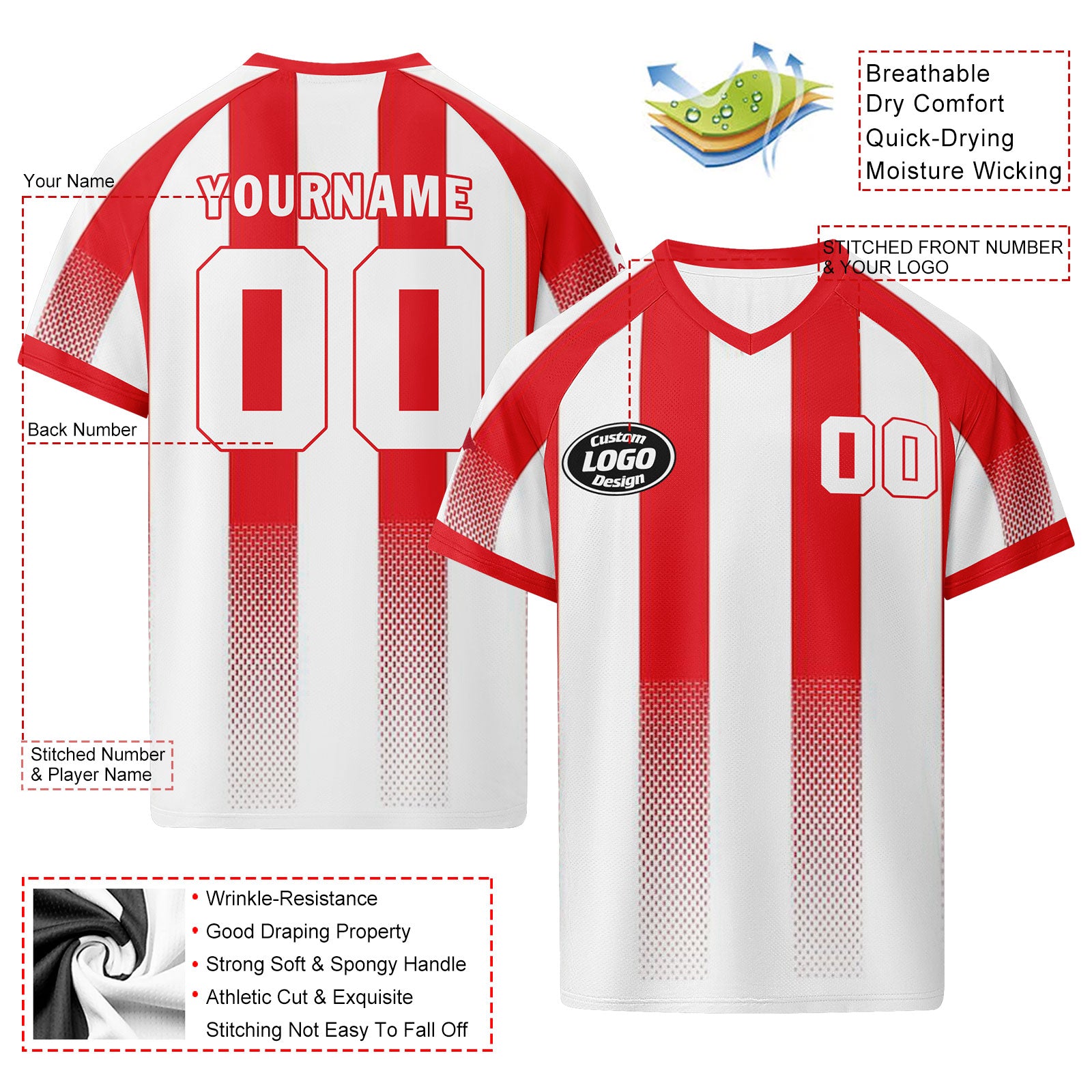 Custom Japan 2026 World Cup Football Shirt Customized Soccer Jersey for Fans Add Your Name & Number FZ190-F025088-5